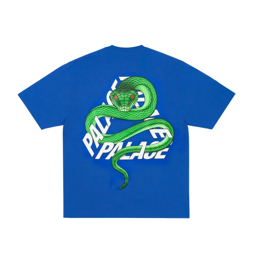 Camiseta Palace Snakey P3 Deep Sea Blue - Droper