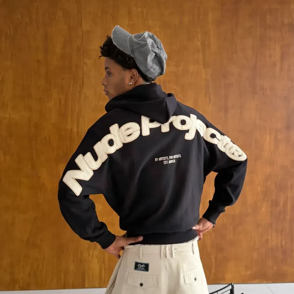 Imagem Moletom Nude Project Beast Zip-up Black