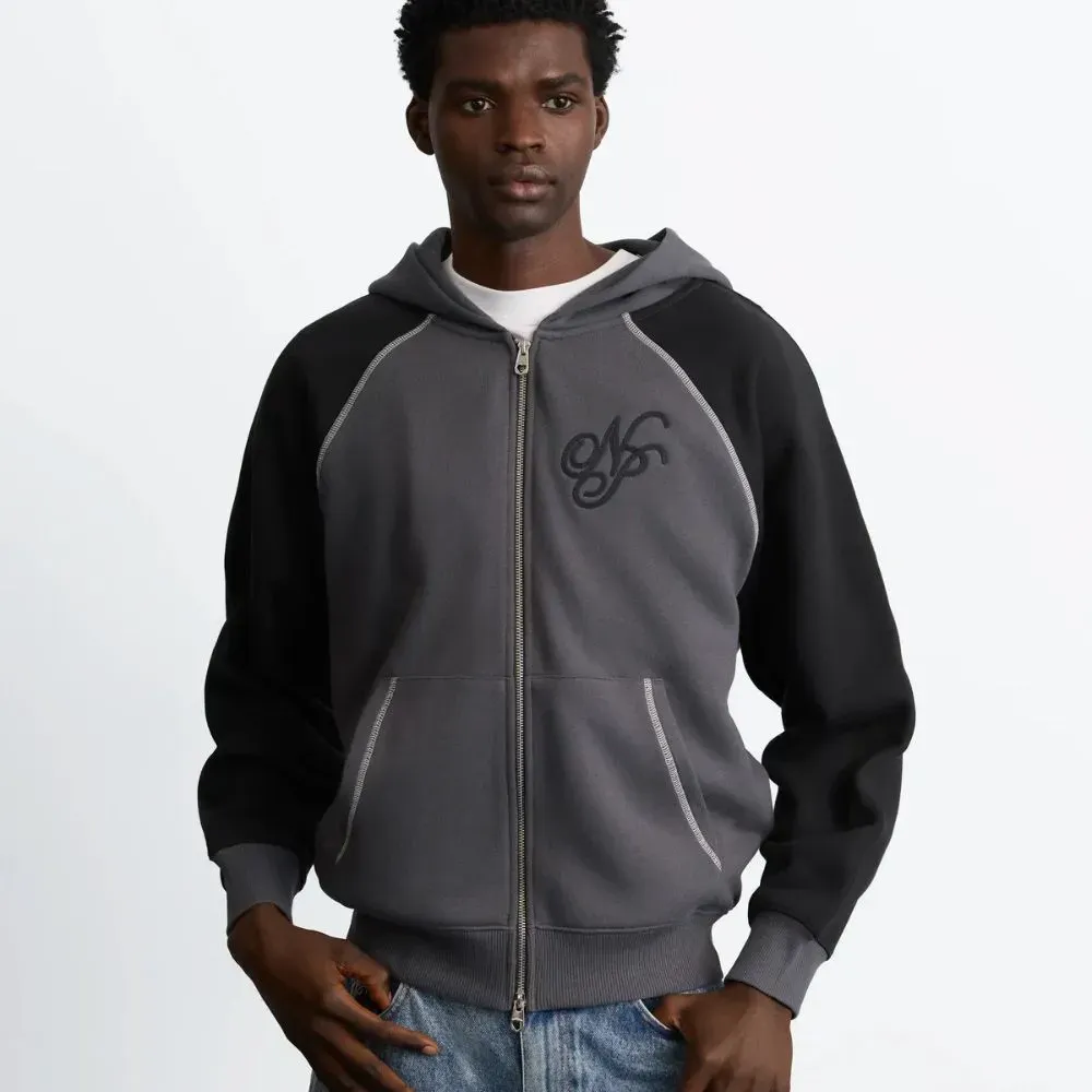 Imagem Moletom Nude Project Team Zip-Up Ash