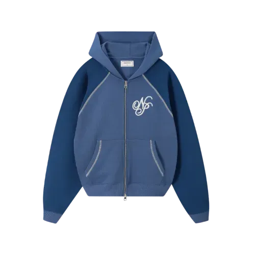 Moletom Nude Project Team Zip-Up Navy
