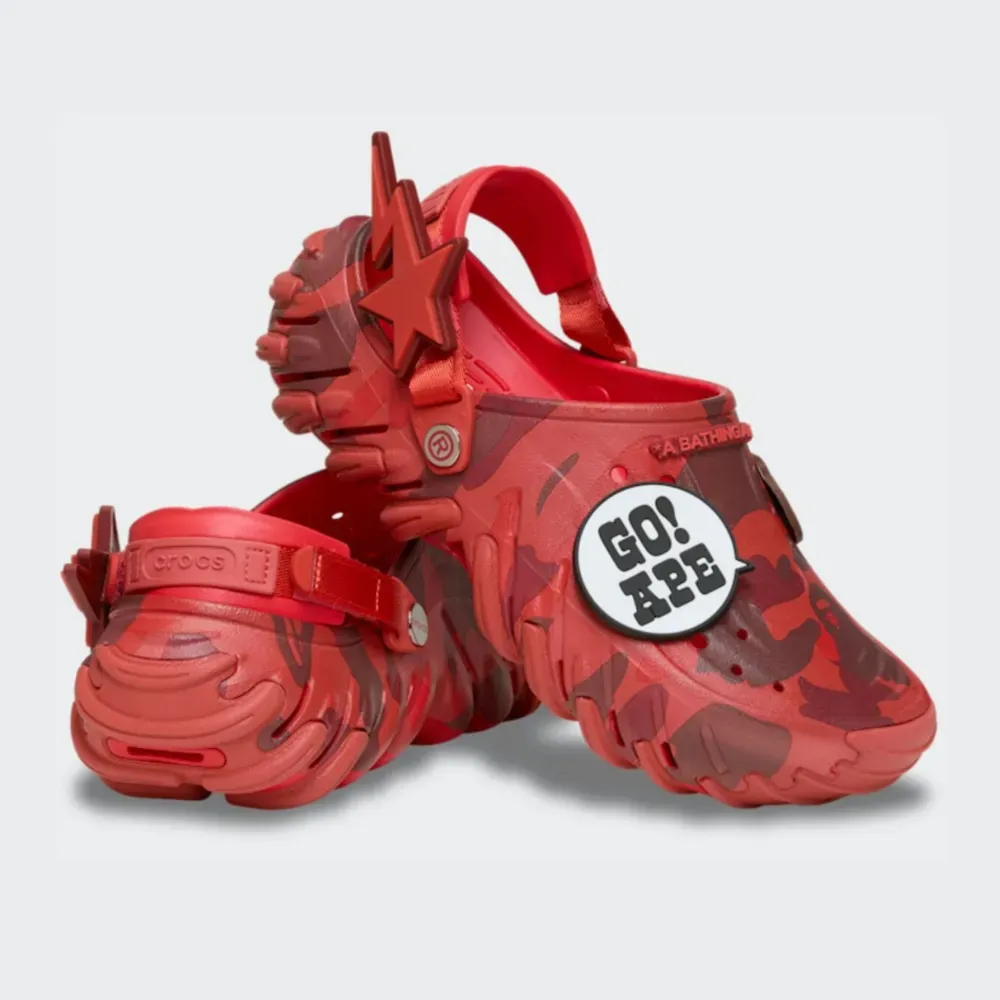 BAPE x Crocs Echo RO Clog Flame - Droper