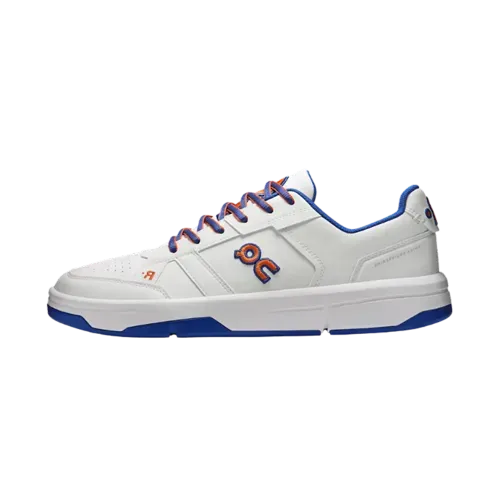 On Running The Roger Clubhouse Varsity White Indigo