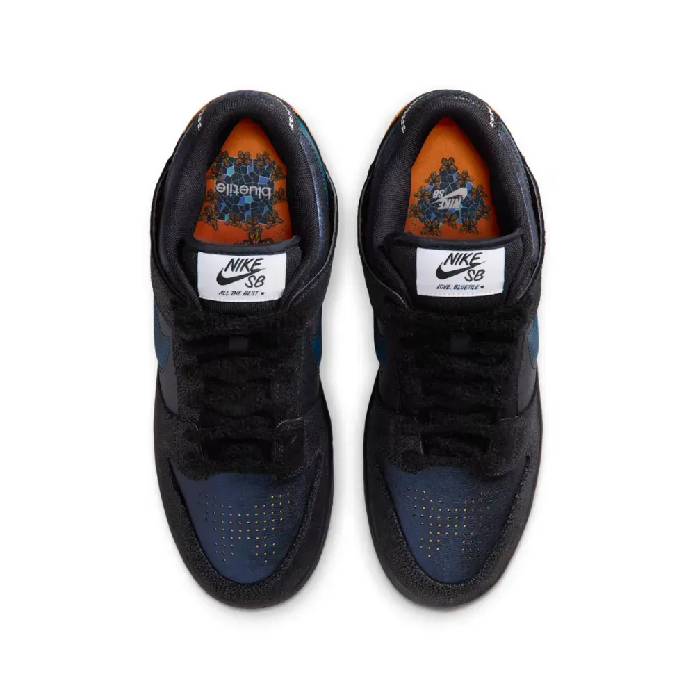 Bluetile x Nike SB Dunk Low Pitch Blue Black - Droper