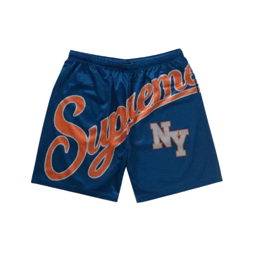 Short Supreme Baggy Denim Washed Indigo - Droper