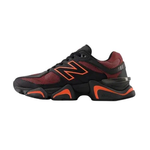 New Balance 9060 Black Red Orange