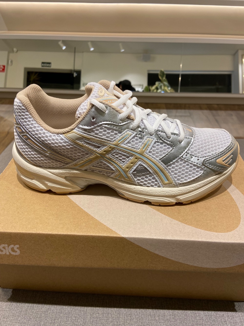 Asics Gel-1130 White Dune Feminino