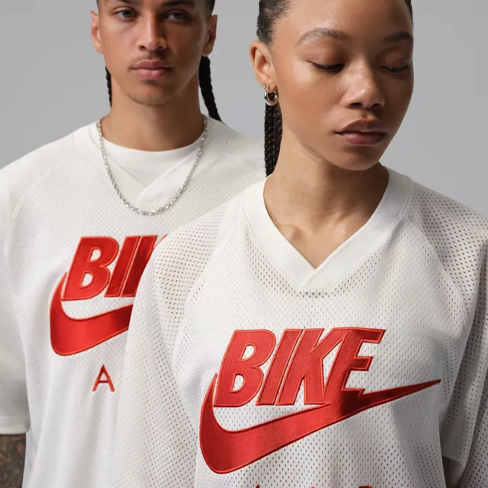 Nigel Sylvester x Air Jordan Camiseta Bike Jersey White - Droper