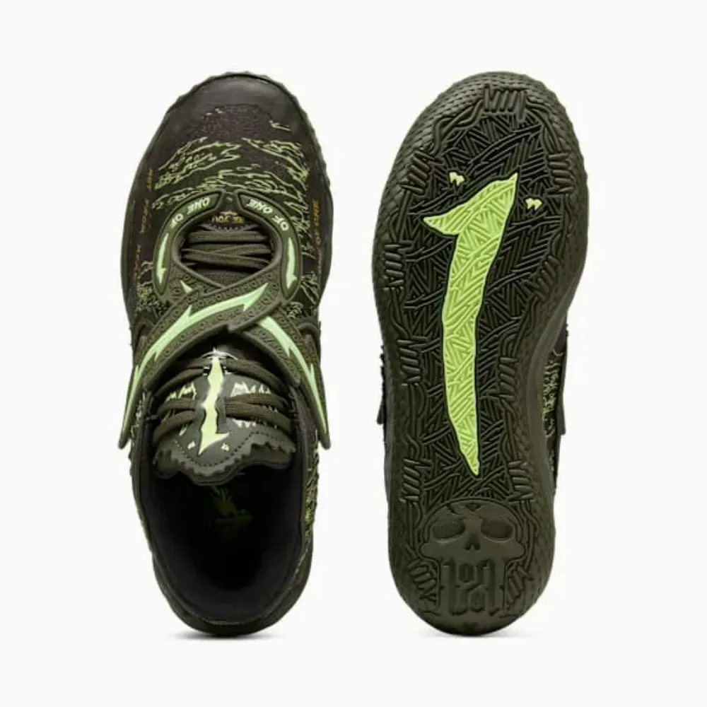 Lamelo Ball x Puma MB.05 Camo Dark Olive foto 2