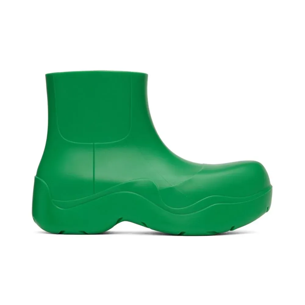 BOTTEGA VENETA PUDDLE BOOTS 42 ダークグリーン Bota Bottega Veneta Puddle Ankle Grass - Droper