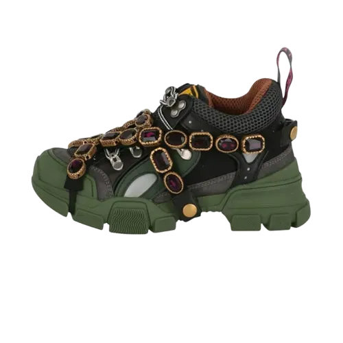 SEGA x Gucci Flashtrek Green