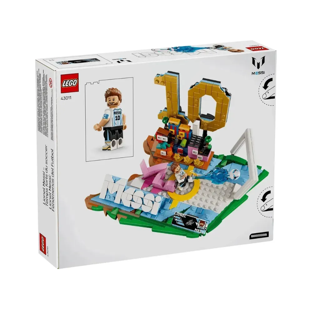 Imagem LEGO Editions Lionel Messi Soccer Highlights #43011