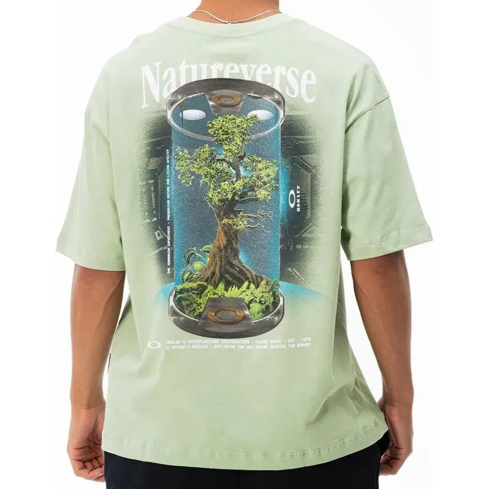 Camiseta Oakley Natureverse Terrarium Green - Droper