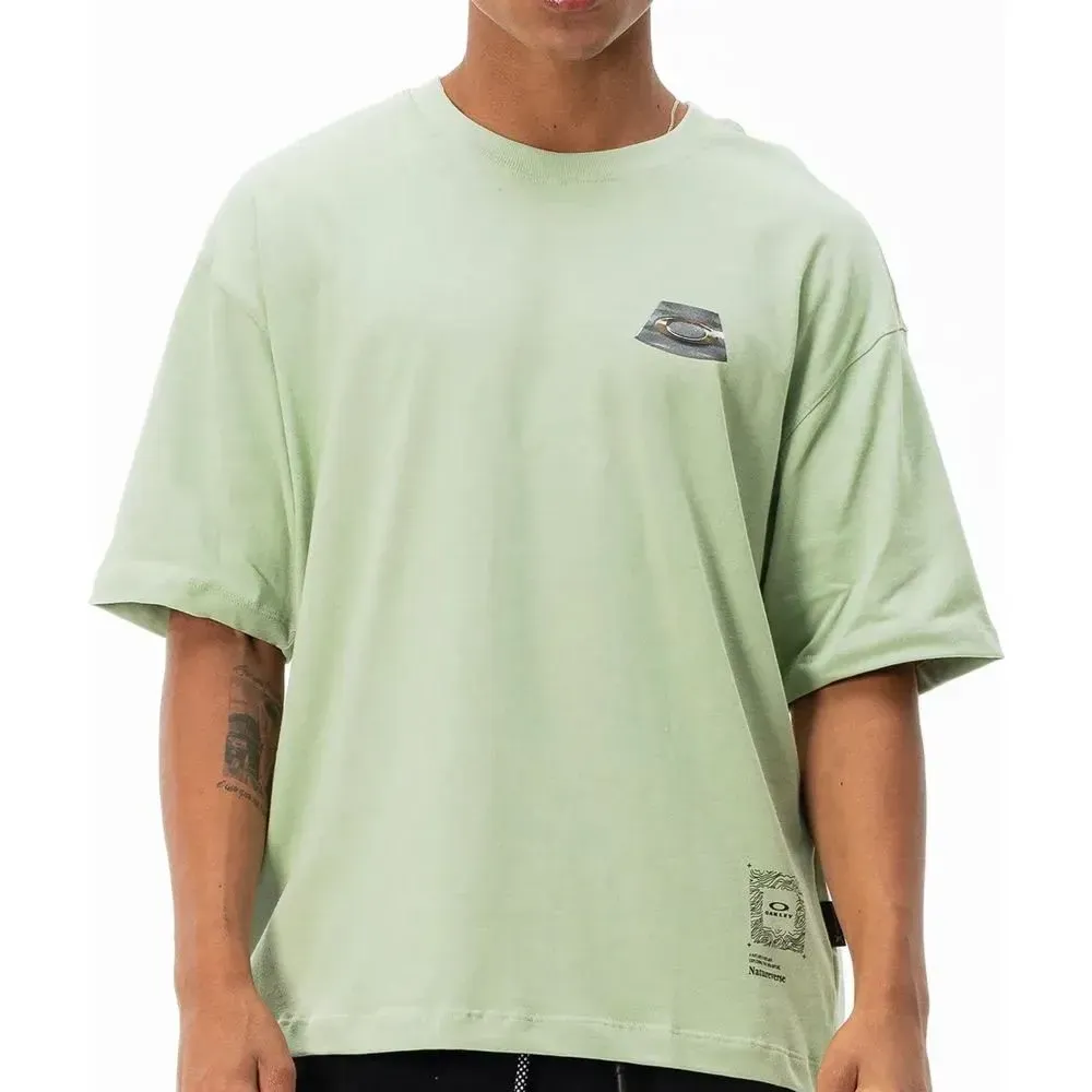 Camiseta Oakley Natureverse Terrarium Green - Droper