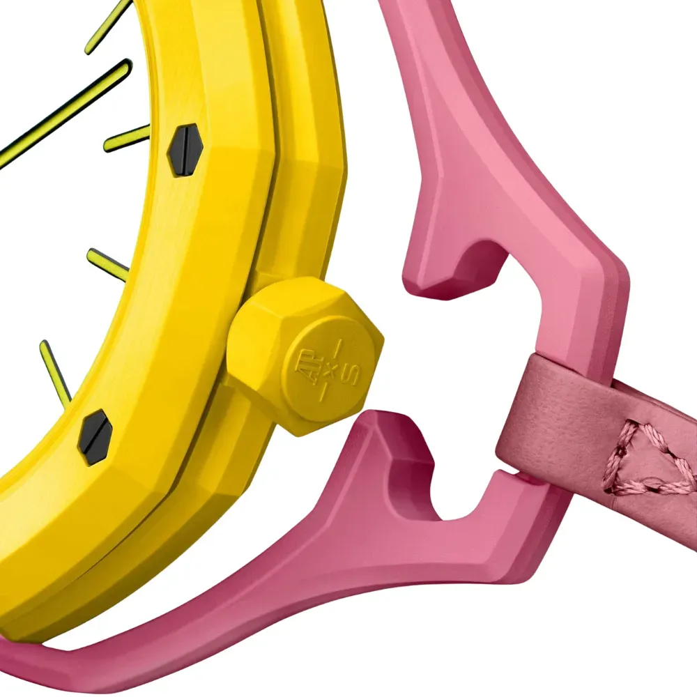 Audemars Piguet x Swatch Relógio Royal Pop OTG ROZ Pink 40 mm - Droper