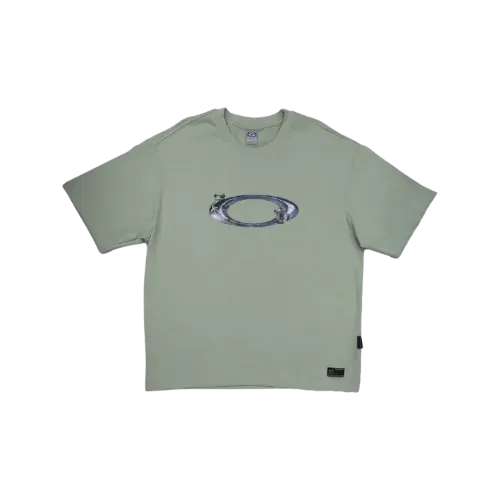 Camiseta Oakley Jupiter`s Adventure Oversized Fit Eucalyptus Green