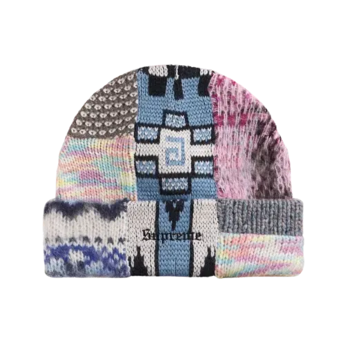 Touca Supreme Patchwork Light Blue SS26-W12