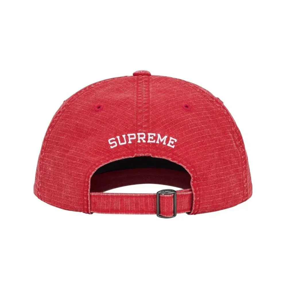 Boné Supreme Arabic Logo Ripstop 6-Panel Red SS26-W12 - Droper