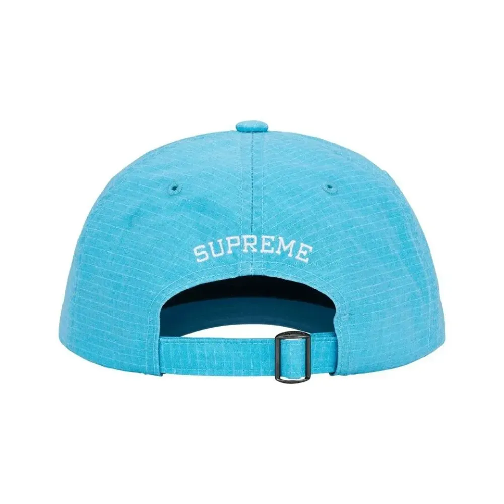 Boné Supreme Arabic Logo Ripstop 6-Panel Blue SS26-W12 - Droper