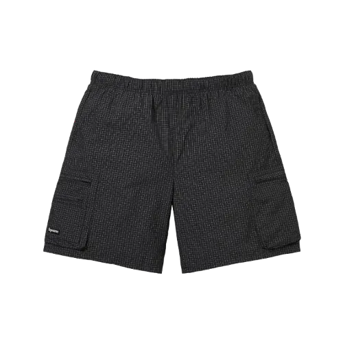 Bermuda Supreme Ripstop Cargo Water Short Black SS26-W12 - Droper
