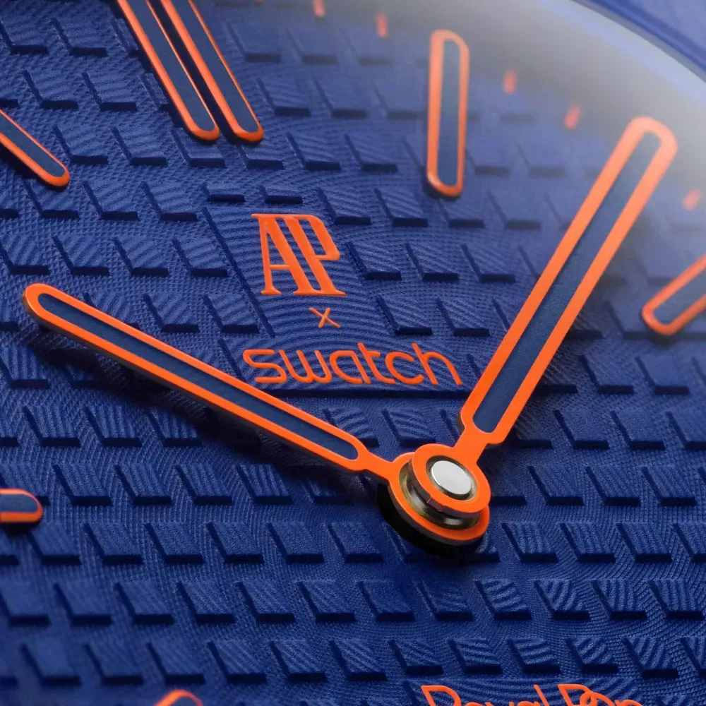 Audemars Piguet x Swatch Relógio Royal Pop ORENJI HACHI 40 mm - Droper