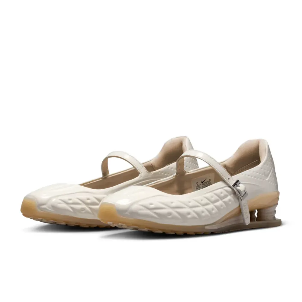 Nike Shox Z Calistra Pale Ivory and Oatmeal - Droper