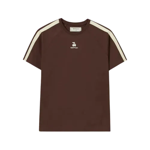 Camiseta Nude Project Cherry Logo Slim Tee Brown
