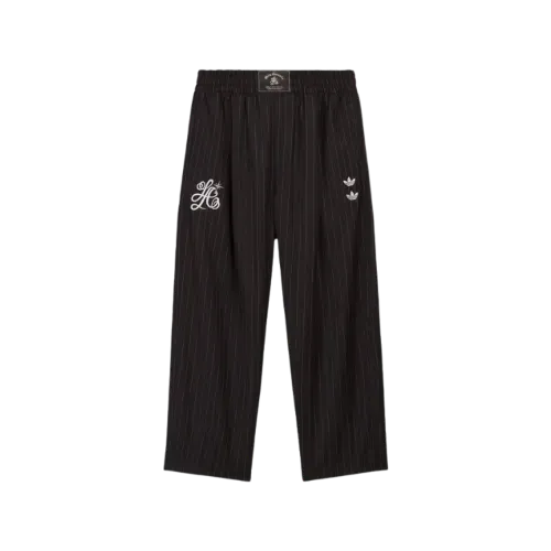 Willy Chavarria x adidas Calça Pinstripe Black