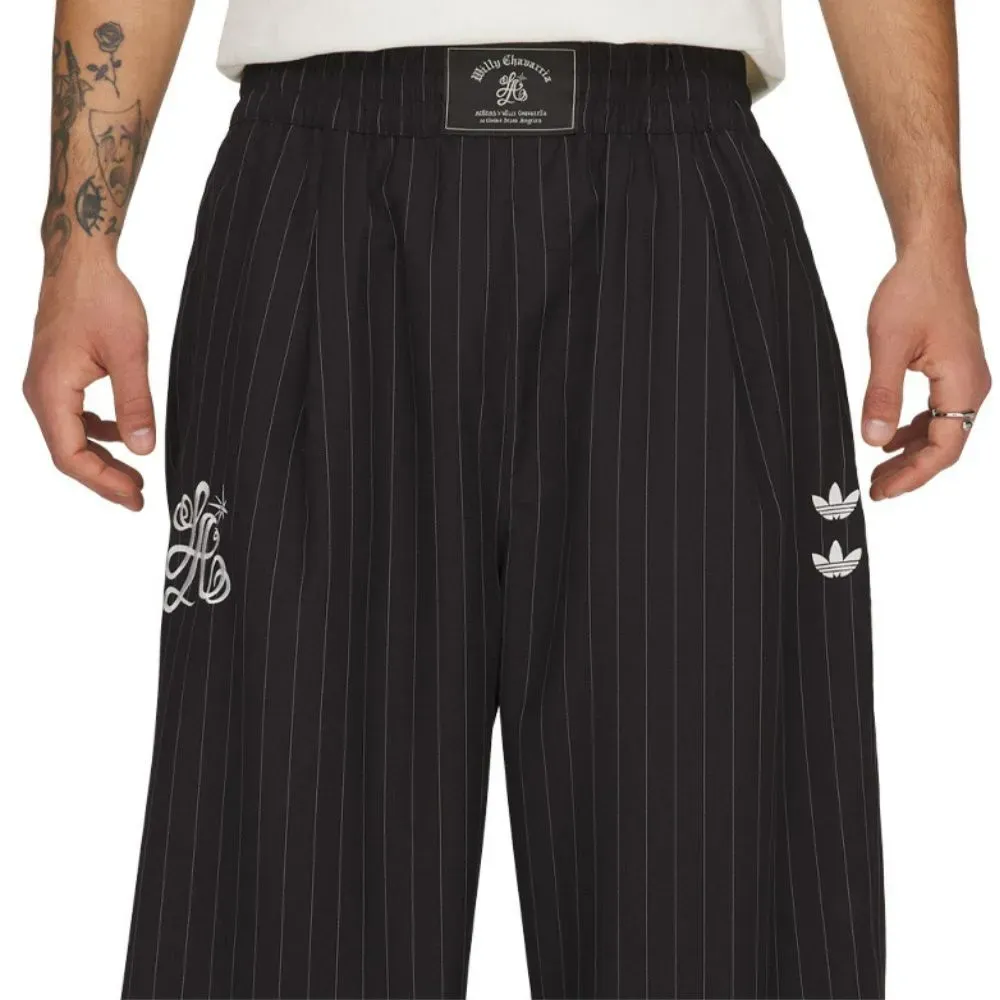 パンツ adidas Willy Chavarria Pinstripe XS Willy Chavarria x adidas Calça Pinstripe Black - Droper