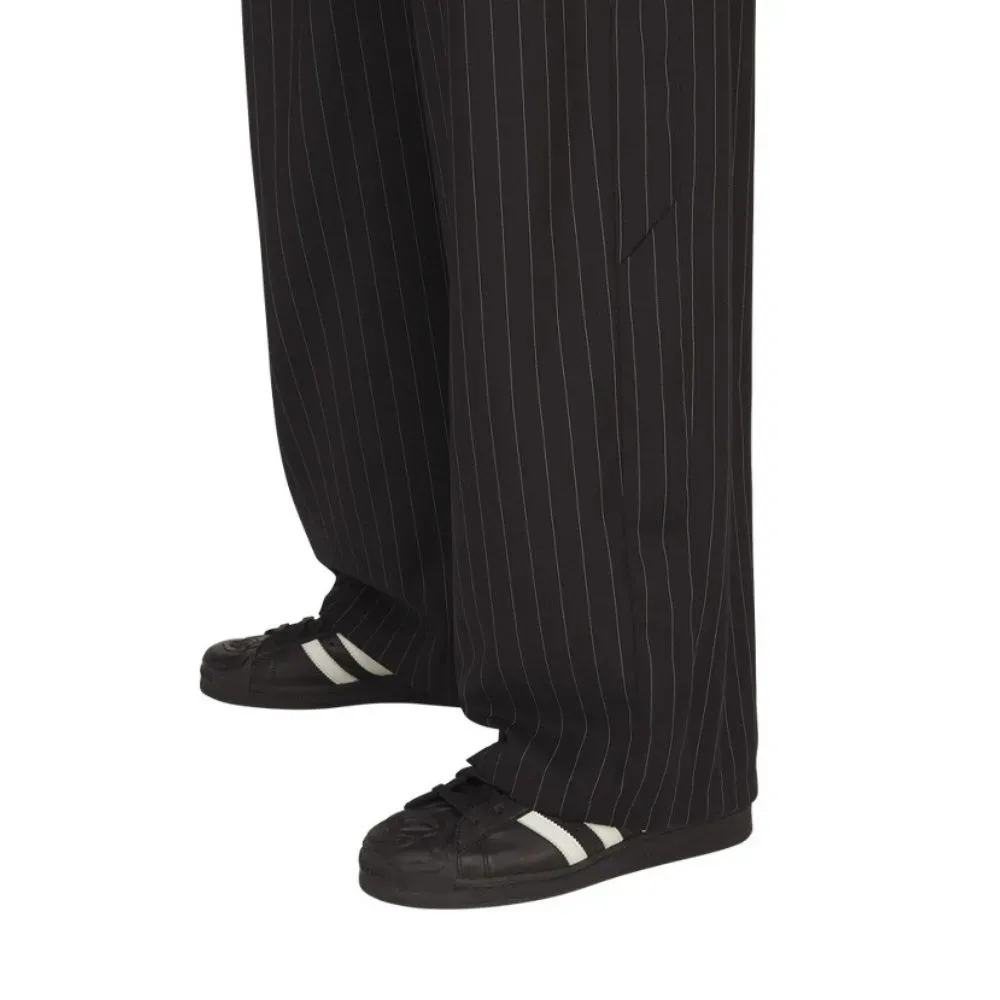 Willy Chavarria x adidas Calça Pinstripe Black - Droper