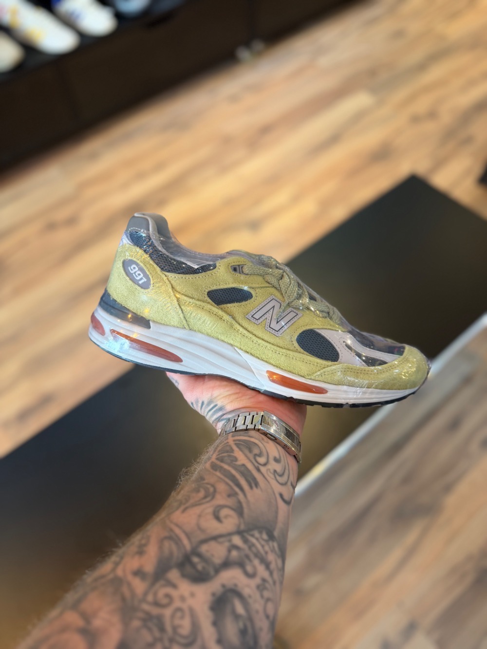 New Balance 991 Made In UK Grape Sourbert