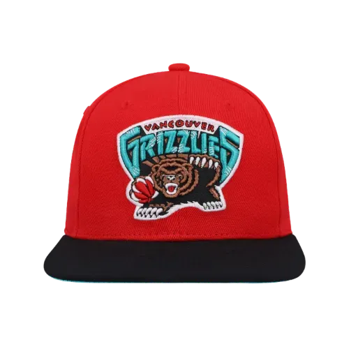Boné Mitchell & Ness NBA Core Basic Vancouver Grizz Red Black