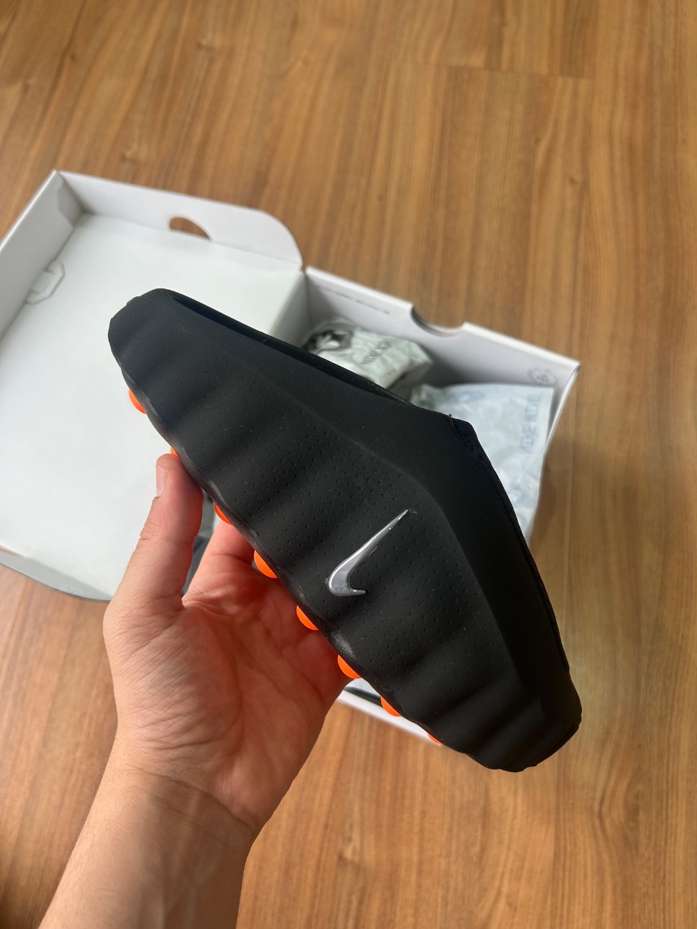 Nike Mind 001 Slide Black Chrome — 40, Novo