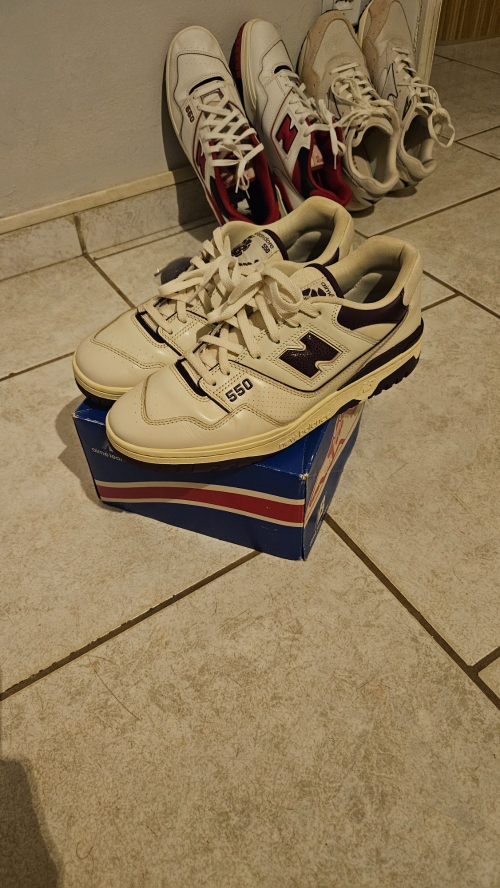 Aimé Leon Dore x New Balance 550 Purple