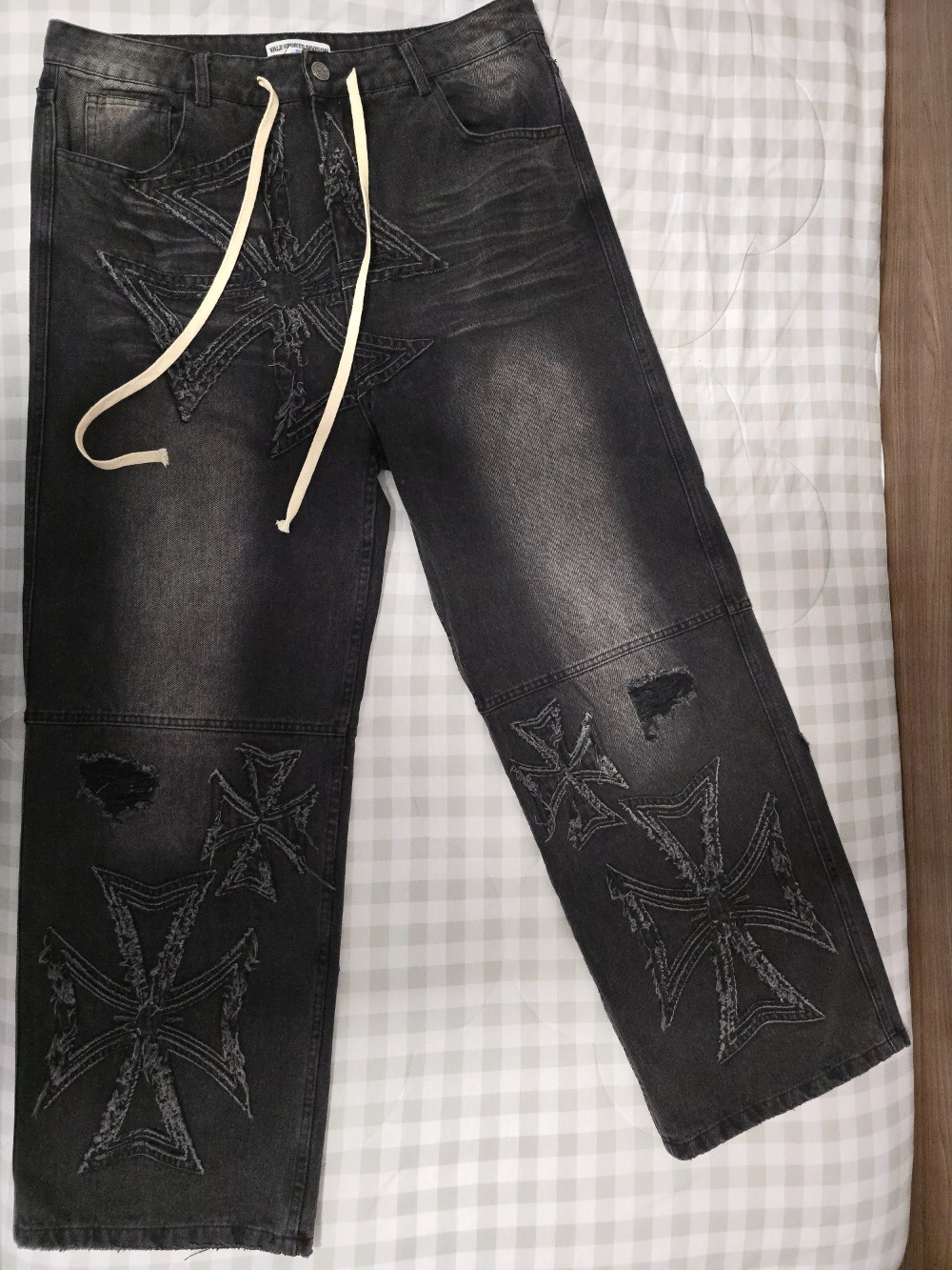 Calça Vale Lives Forever Croxxx Denim Black — 46, Usado