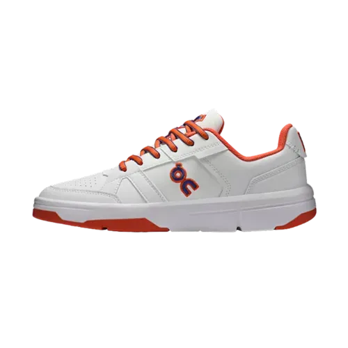 On Running The Roger Clubhouse Varsity White Flame Feminino