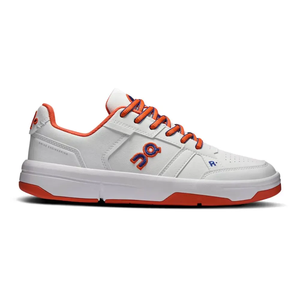 On Running The Roger Clubhouse Varsity White Flame Feminino foto 1