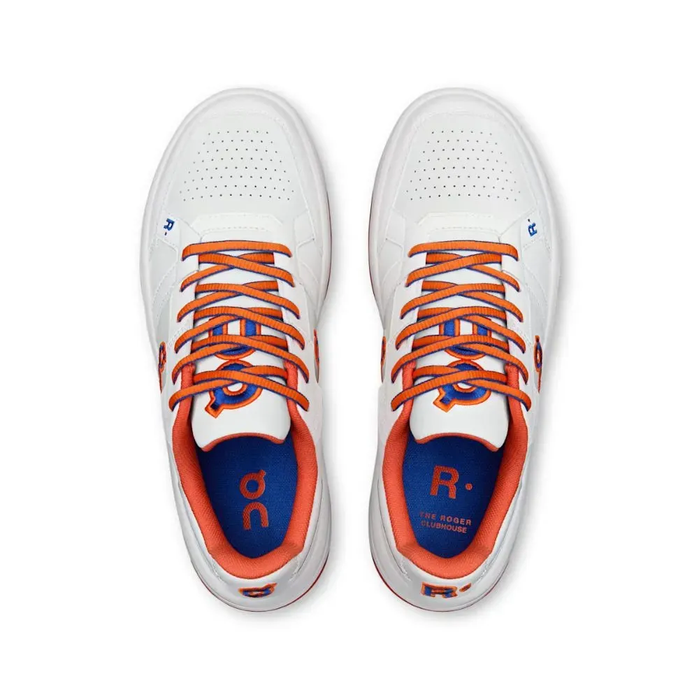 On Running The Roger Clubhouse Varsity White Flame Feminino foto 2