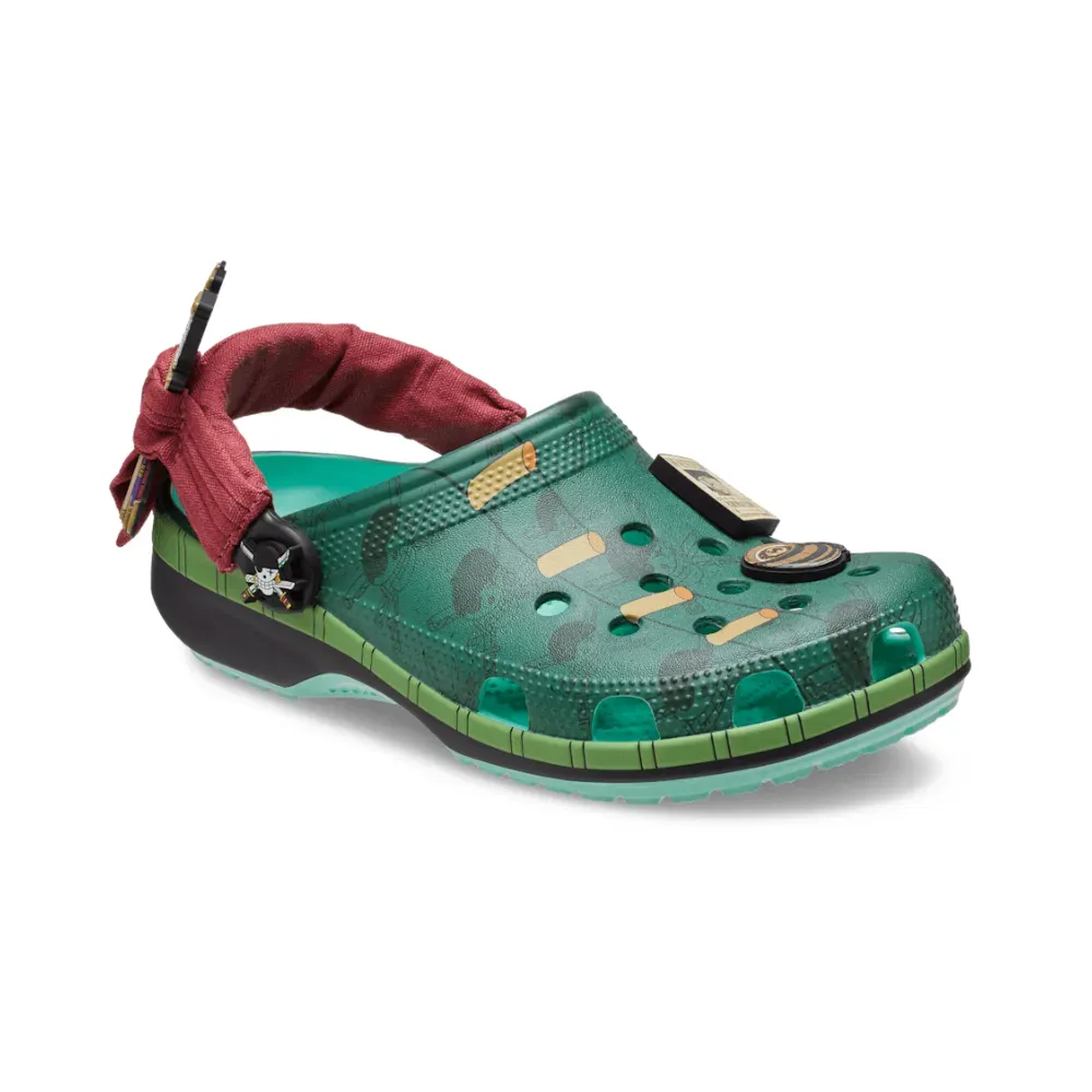 ONE PIECE × CROCS One Piece x Crocs Classic Clog Zoro Multi - Droper