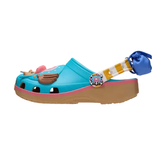 One Piece x Crocs Classic Clog Chopper Blue Brown
