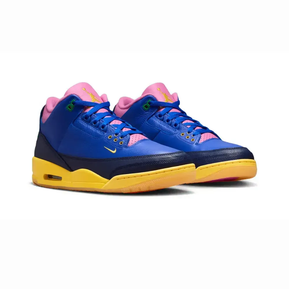 Nike Air Jordan 3 Retro OG Brazil Racer Blue Blue Void - Droper