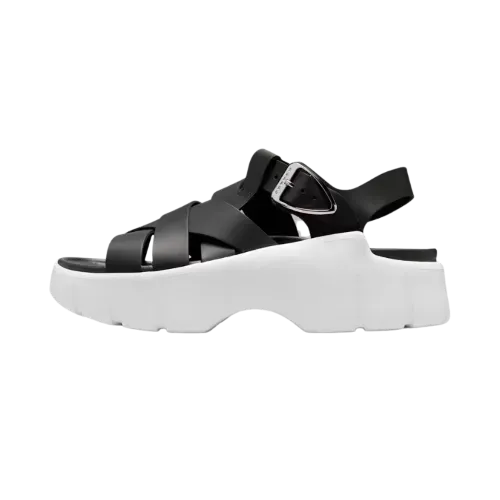 Sandália Air Jordan Willow Black White Metallic Silver