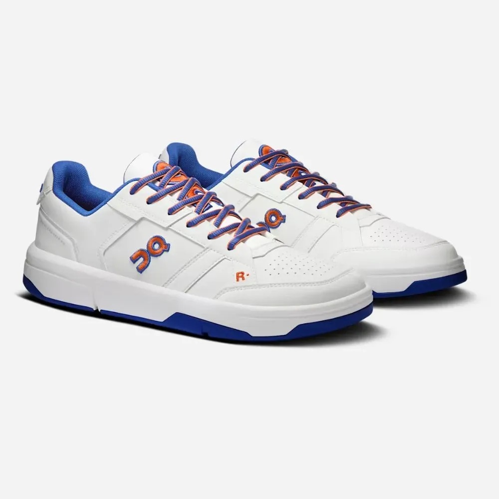 On Running The Roger Clubhouse Varsity White Indigo