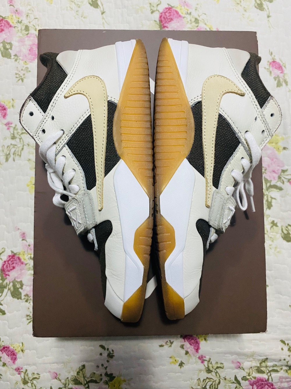 Travis Scott x Air Jordan Jumpman Jack TR Sail — 40.5, Usado