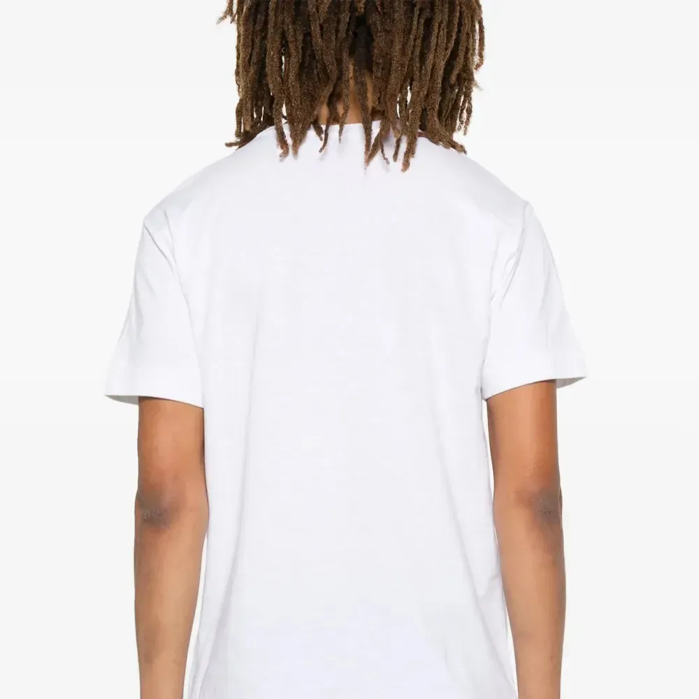 Camiseta Comme des Garcons Play Black Heart White foto 2