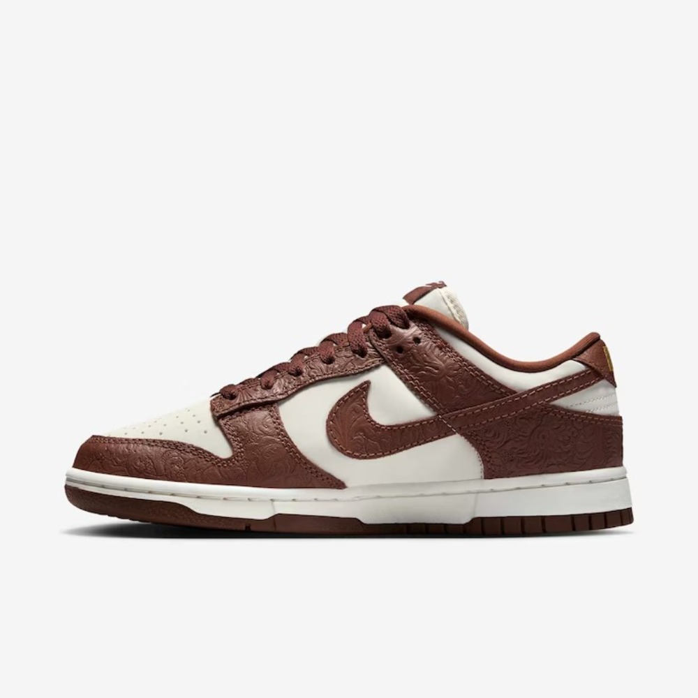 Nike Dunk Low Embossed Baroque Brown Feminino — 38, Novo