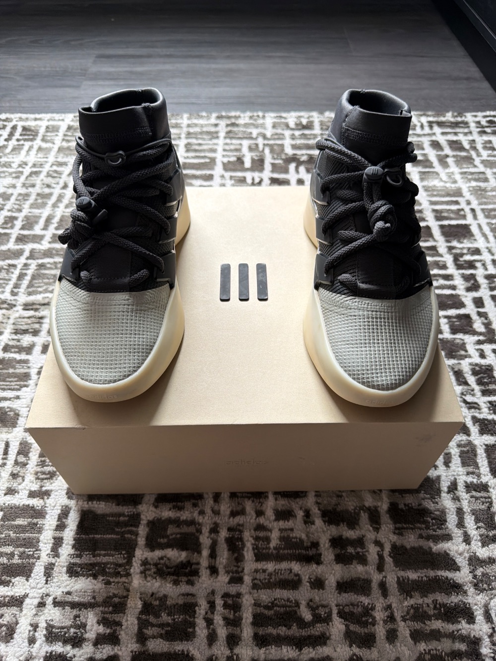 adidas Fear of God Athletics I Basketball Carbon Sesame