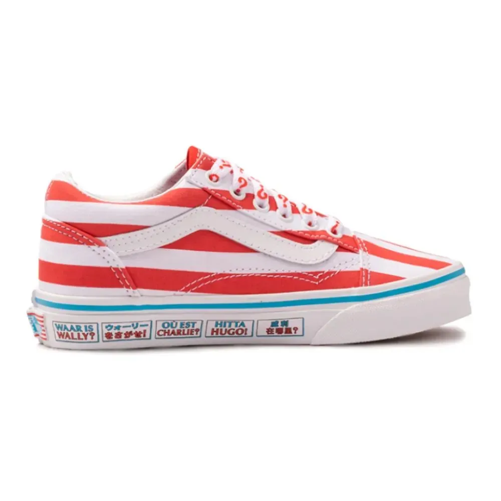 Where's Waldo? x Vans Old Skool Red White foto 1