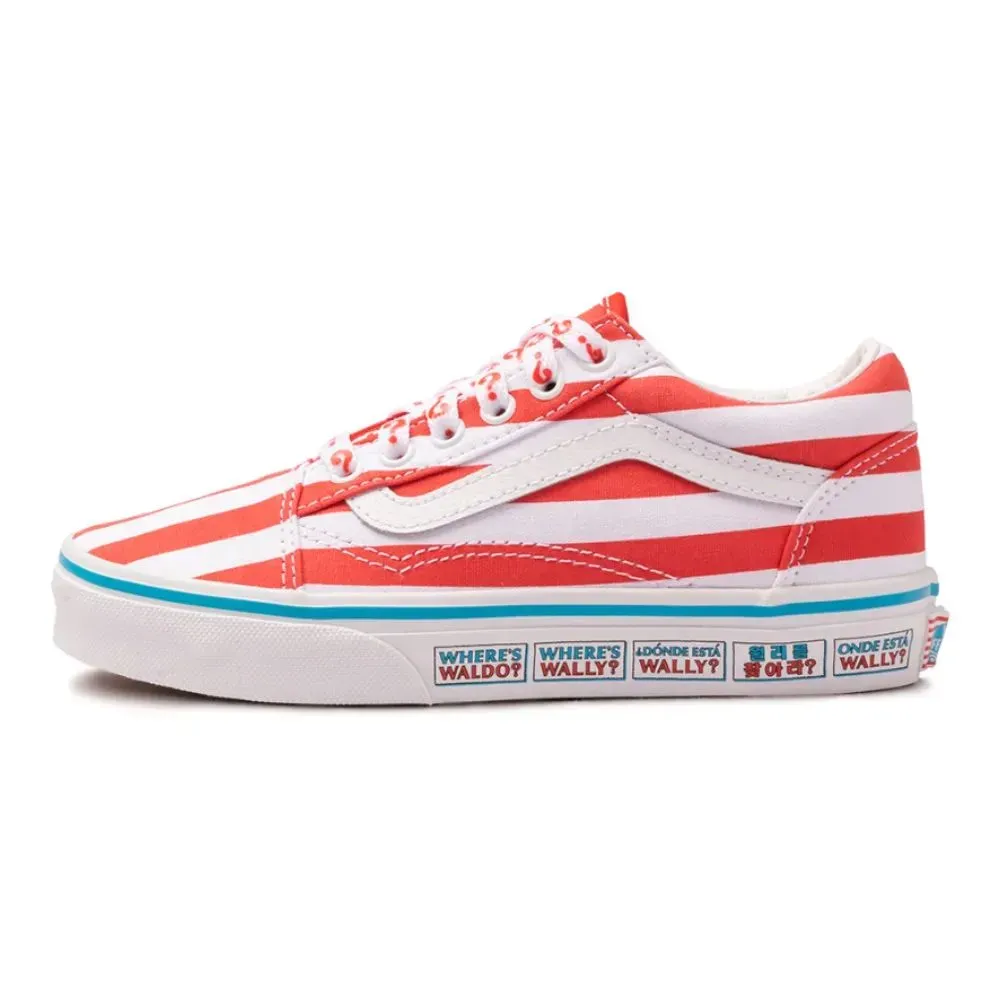 Where's Waldo? x Vans Old Skool Red White foto 3