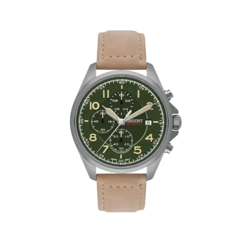 Relógio Orient Solartech Elite Land Green 40 mm