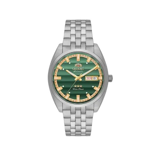 Relógio Orient Heritage 3 Stars Green 38.5 mm